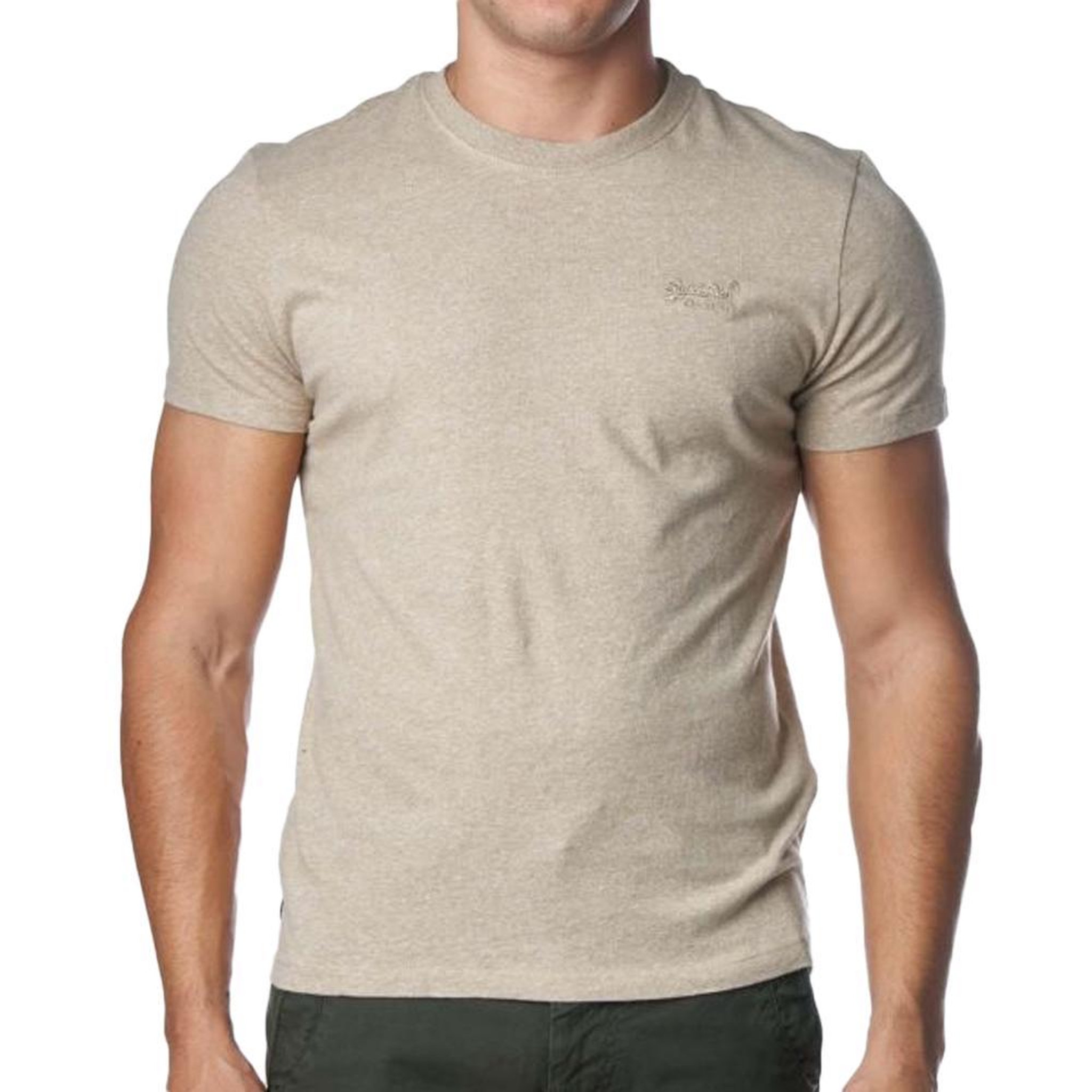 Voir la diapositive 1 : SUPERDRY T-shirt Beige Homme Superdry Vintage Logo