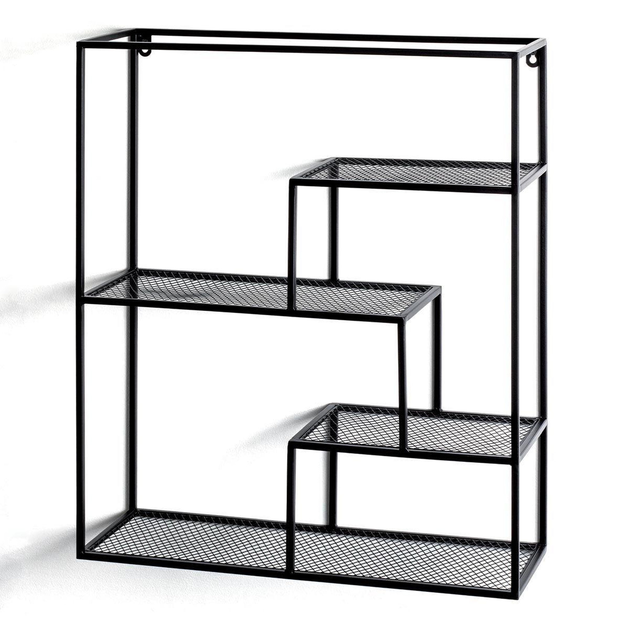 Paris Prix Étagère murale 3 niveaux  inaya  60cm noir