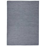 VIDAXL Tapis a tissage plat d'exterieur 200x280 cm Bleu