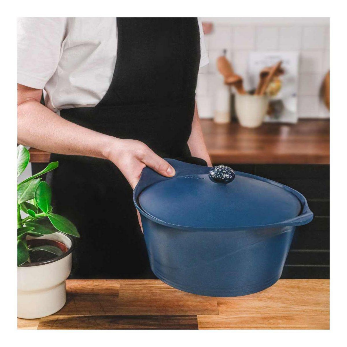 COOKUT Cocotte Coffret l'incroyable 24cm - Myrtille