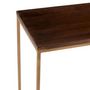 Voir la diapositive 6 : Paris Prix Console 2 Parties Design  Rafi  114cm Marron
