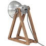 Voir la diapositive 5 : VIDAXL Lampe de bureau 25 W argent vintage 30x17x40 cm E27