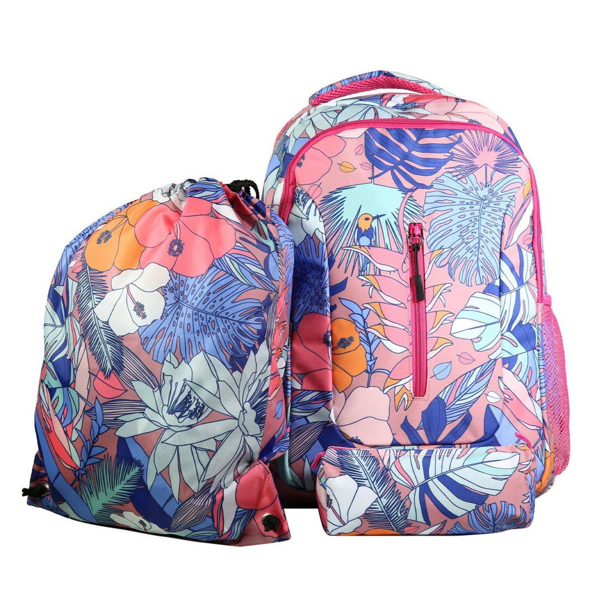Bagtrotter BAGTROTTER Set de sac à dos, sac gym et trousse Bagtrotter Multicolore Exotique