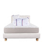 Voir la diapositive 1 : LUXURY LITERIE Ensemble literie ressorts, Dreamlux Ferme, Beige