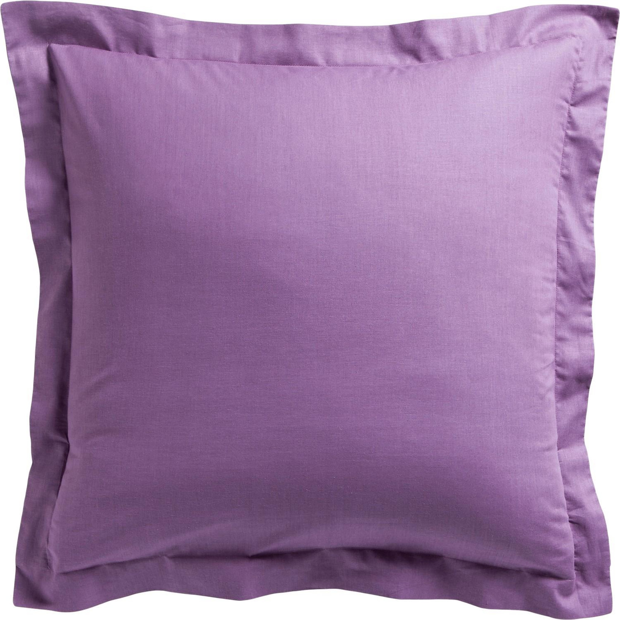 Home collection Taie d'oreiller 75x75 100% coton today figue