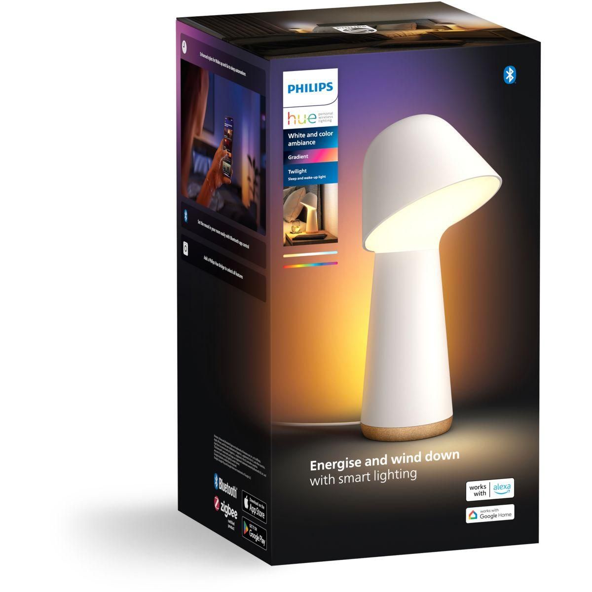 Philips Lampe connectée HUE W&C Twilight Blanc
