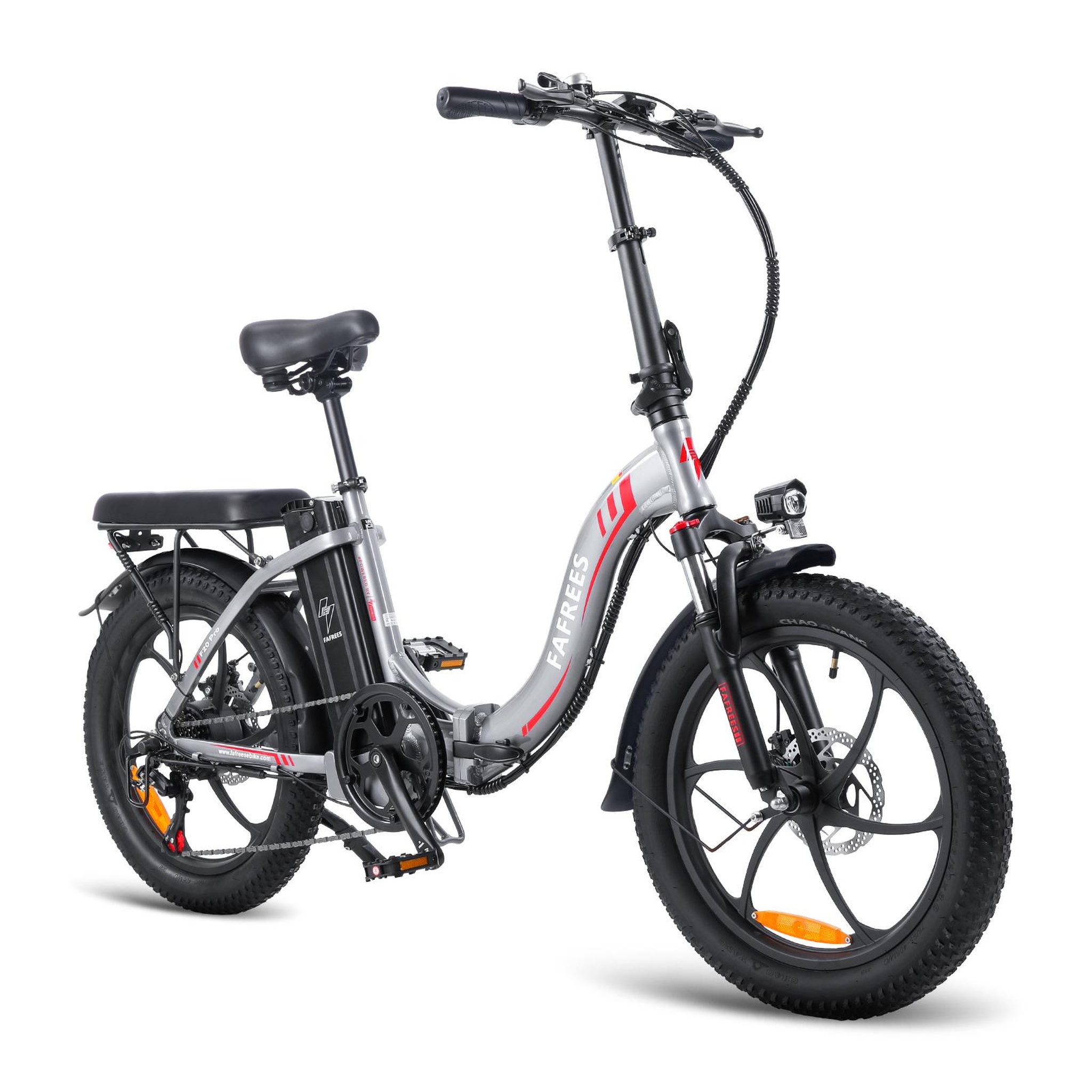 Voir la diapositive 3 : FAFREES Vélo électrique pliable fafrees f20