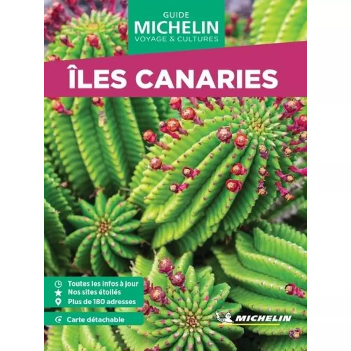  ILES CANARIES. EDITION 2024. AVEC 1 PLAN DETACHABLE, Michelin