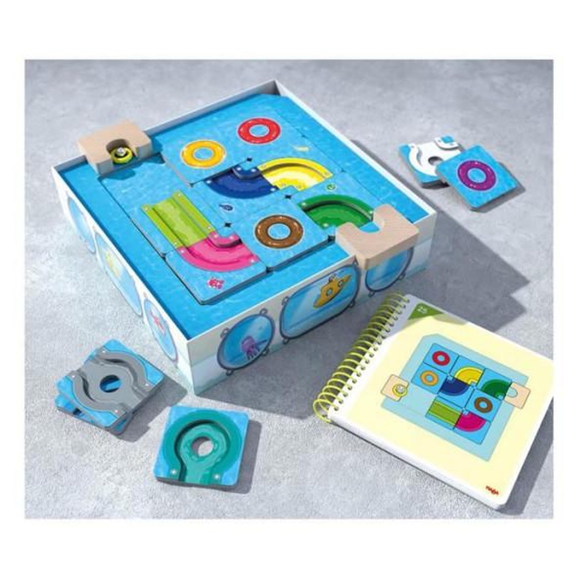 Voir la diapositive 4 : HABA Logic Games - Splash Labyrinthe -  - Asmodee