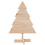 Voir la diapositive 3 : VIDAXL Arbre de Noël en bois pour decoration 70 cm bois massif