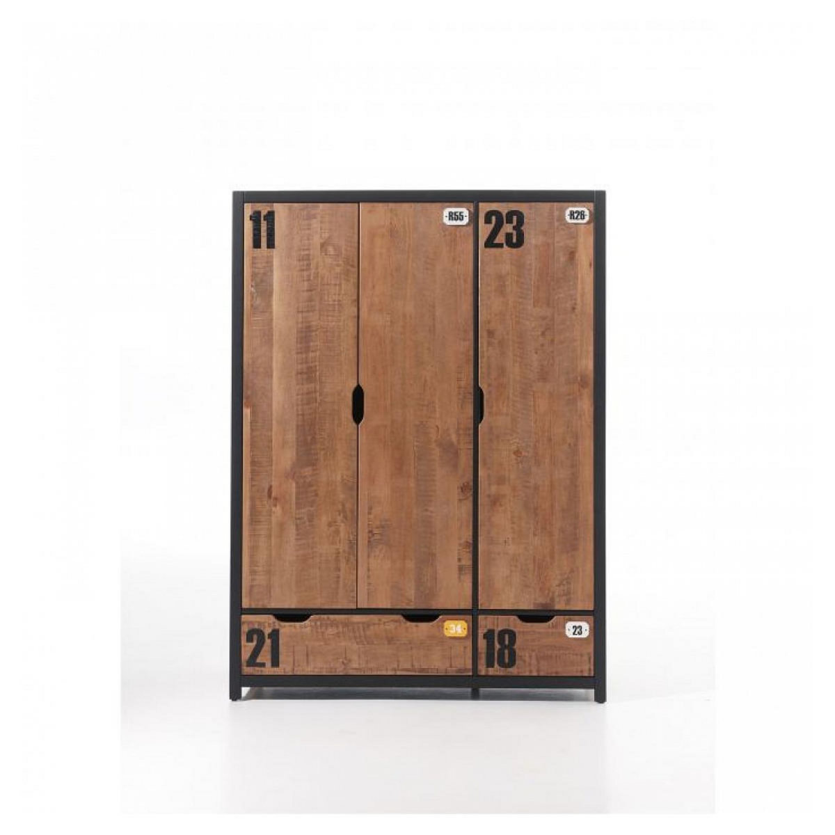 Vipack Ensemble de meubles Alex avec grande armoire et bureau