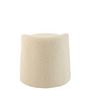 Voir la diapositive 4 : Paris Prix Pouf Design Bouclette  Teddy  40cm Beige