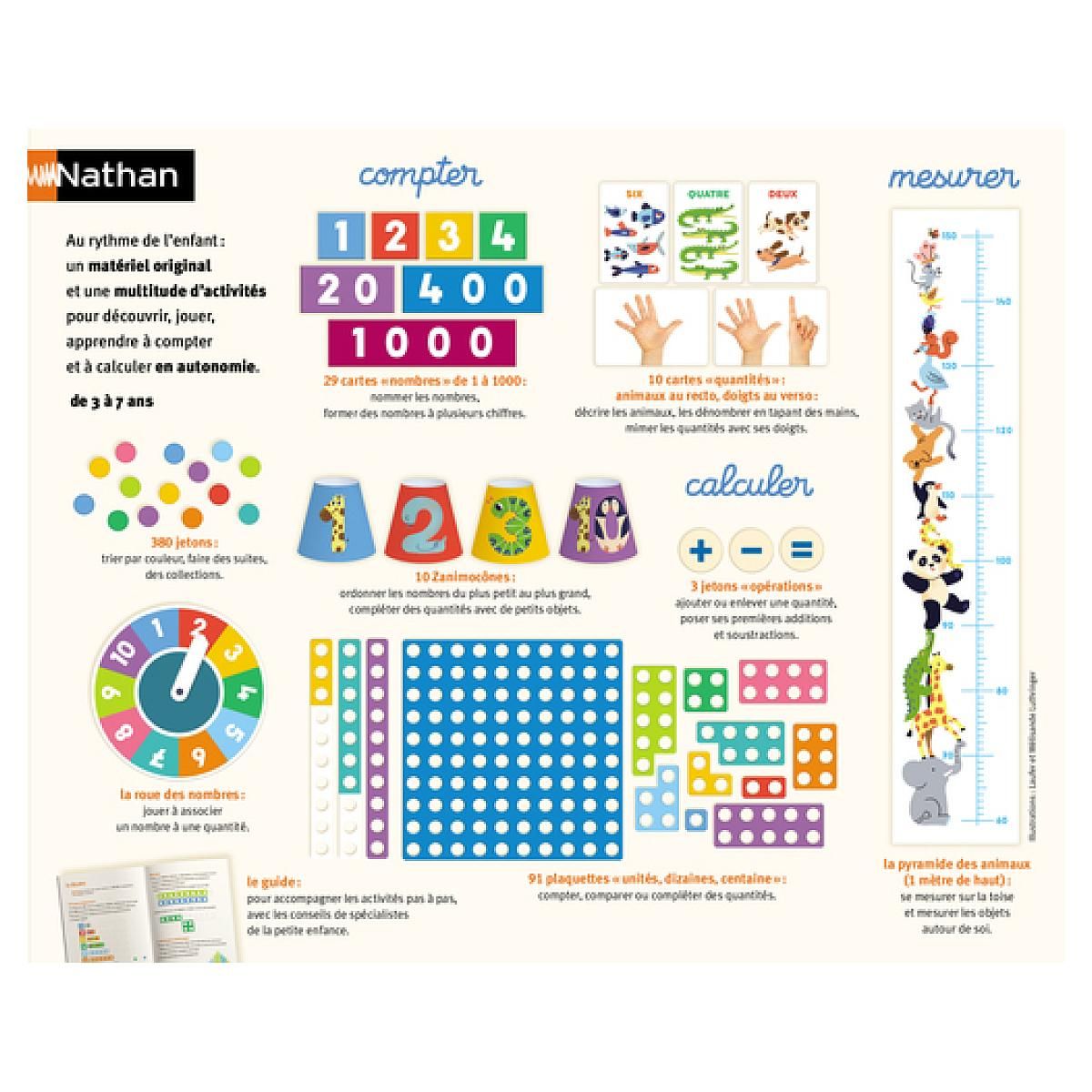 Nathan Compter et calculer avec Nathan