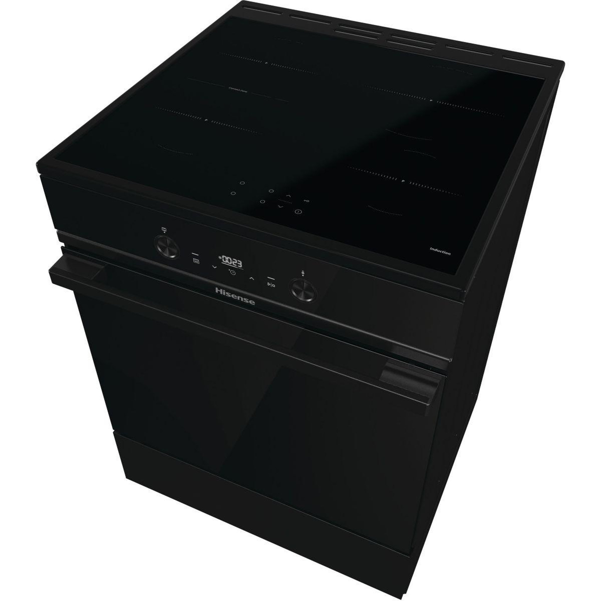 Voir la diapositive 2 : Hisense Cuisinière induction HEITS5D70BPMPG