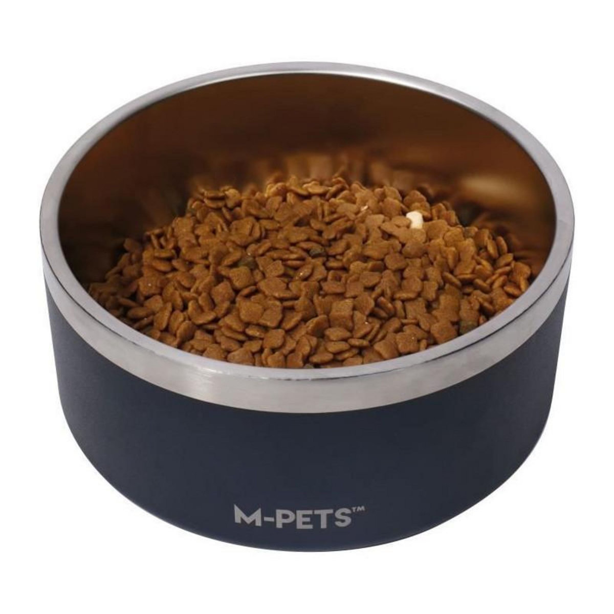 M PETS Gamelle ESKIMO Double paroi 2 L - Mpets - Noire