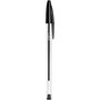 Voir la diapositive 2 : BIC Lot de 10 stylos bille pointe moyenne noir CRISTAL ORIGINAL