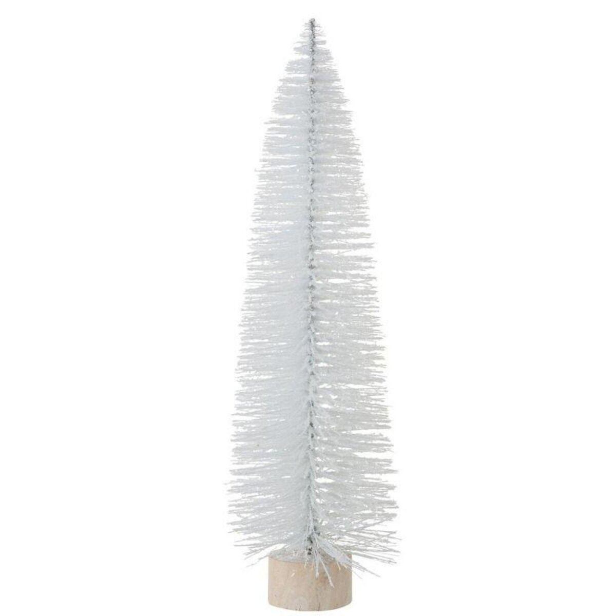 Paris Prix Sapin de Noël à Poser  Paillettes  63cm Blanc