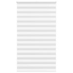 VIDAXL Store zebre blanc 135x200 cm largeur du tissu 130,9cm polyester