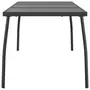 VIDAXL Table de jardin anthracite 165x80x72 cm Treillis d'acier