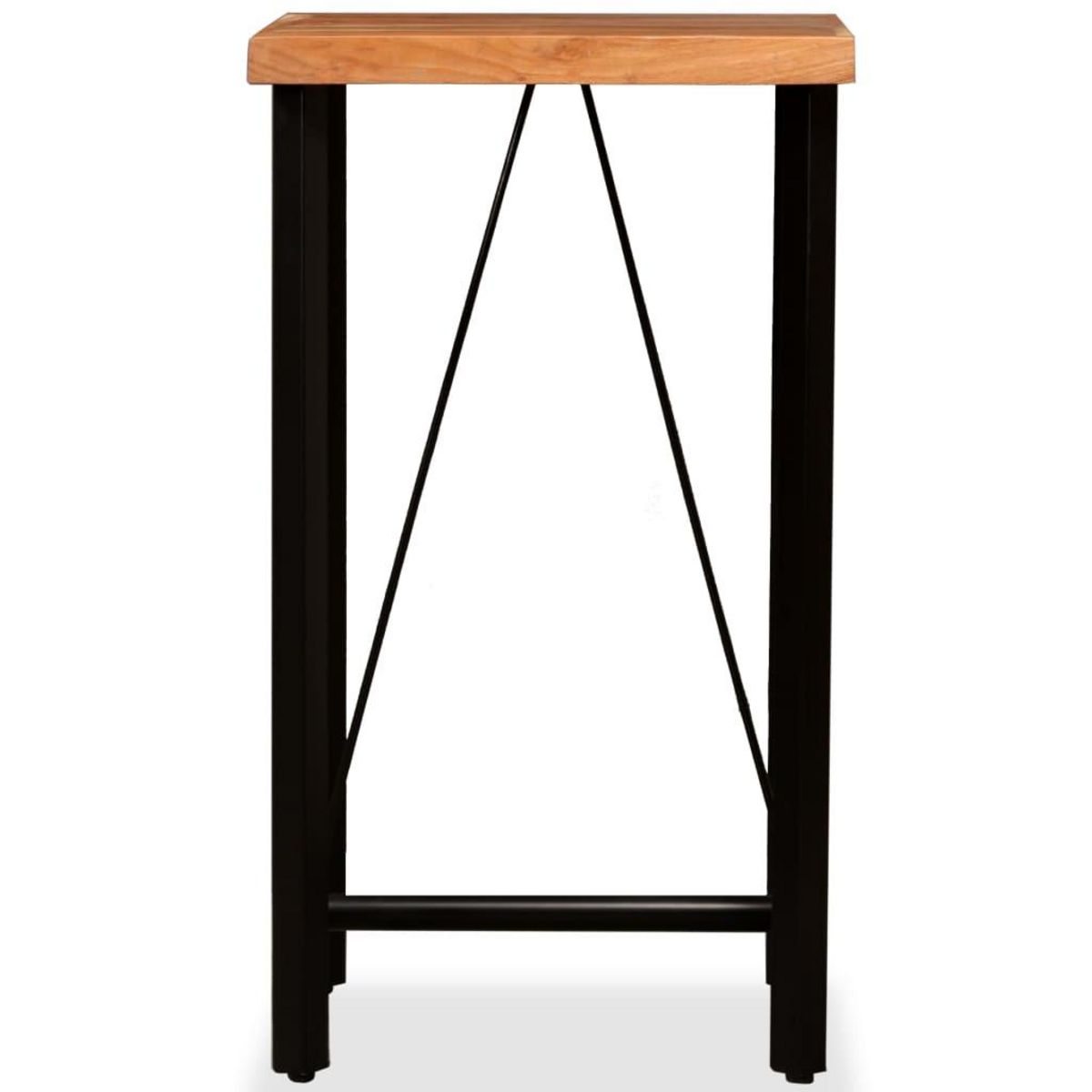 VIDAXL Table de bar Bois massif d'acacia 60x60x107 cm