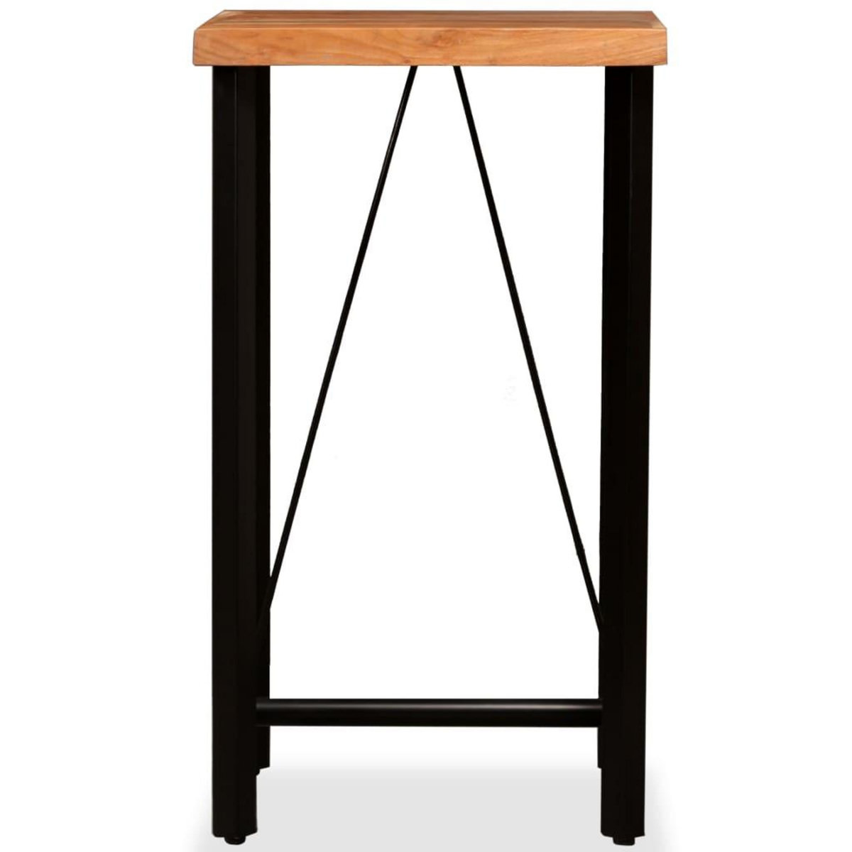 VIDAXL Table de bar Bois massif d'acacia 60x60x107 cm