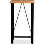 Voir la diapositive 2 : VIDAXL Table de bar Bois massif d'acacia 60x60x107 cm