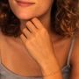 Voir la diapositive 3 : L'ATELIER D'AZUR Bracelet Or Jaune et Zirconiums