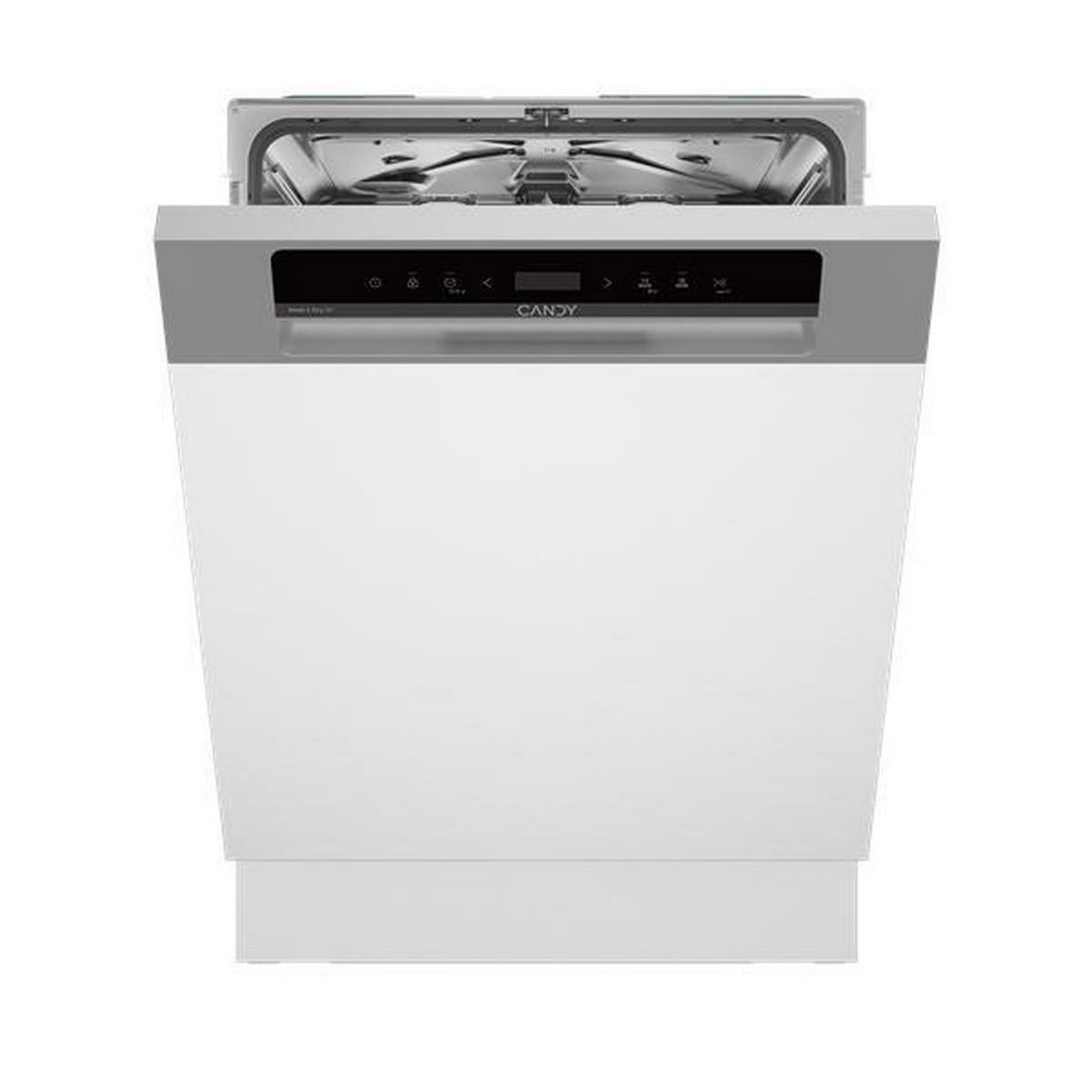 Candy Lave-vaisselle 60cm 13 couverts 47db intégrable avec bandeau silver - ch3e7f0s