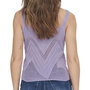 Voir la diapositive 2 : JACQUELINE DE YONG Top Crochet Violet Femme Jdy 15226348