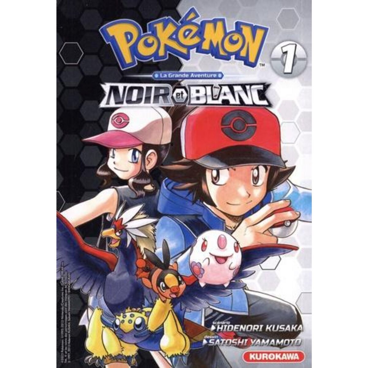 POKEMON LA GRANDE AVENTURE NOIR ET BLANC TOME 1 Kusaka Hidenori