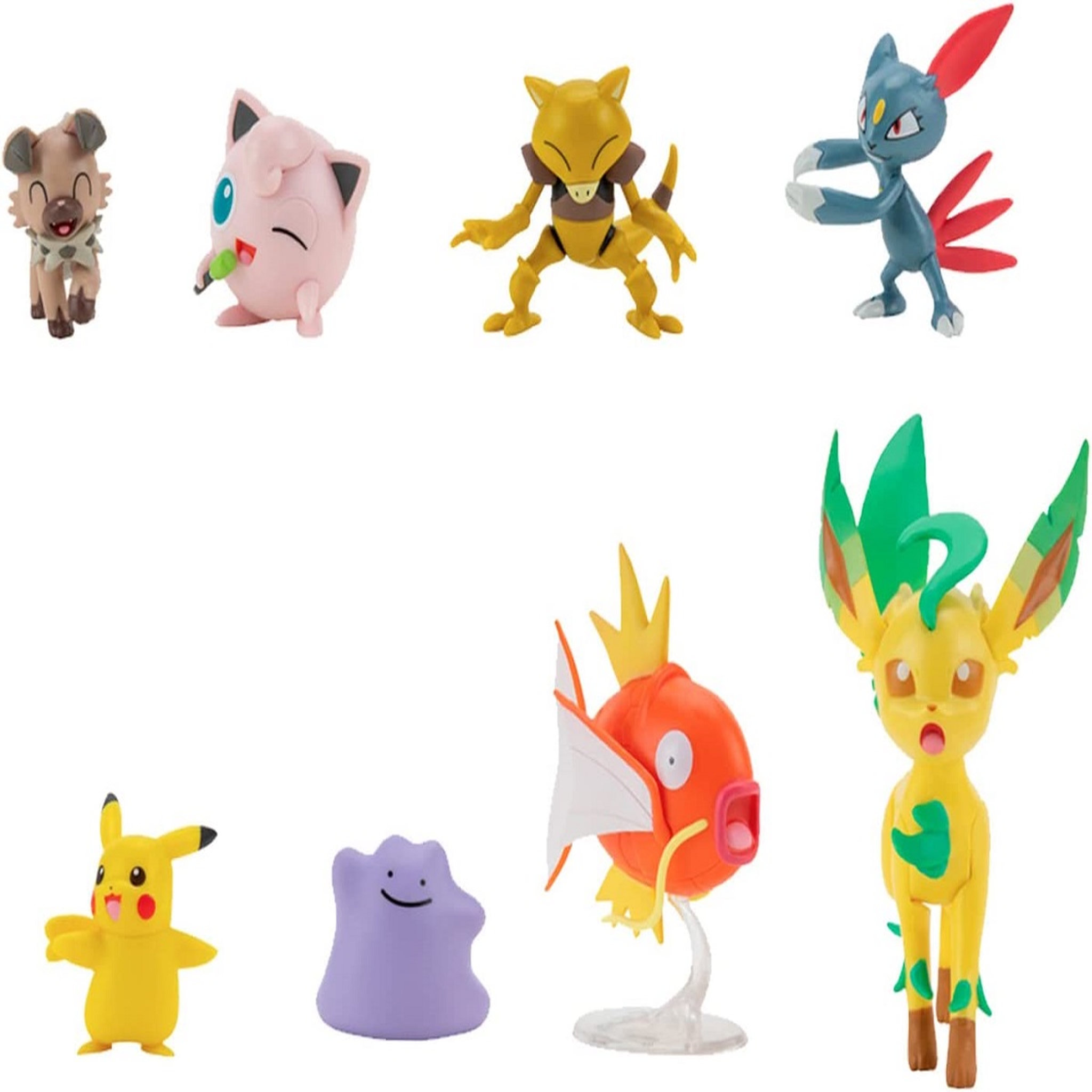 Voir la diapositive 2 : BANDAI Pack de 8 figurines Pokémon Collection n°8