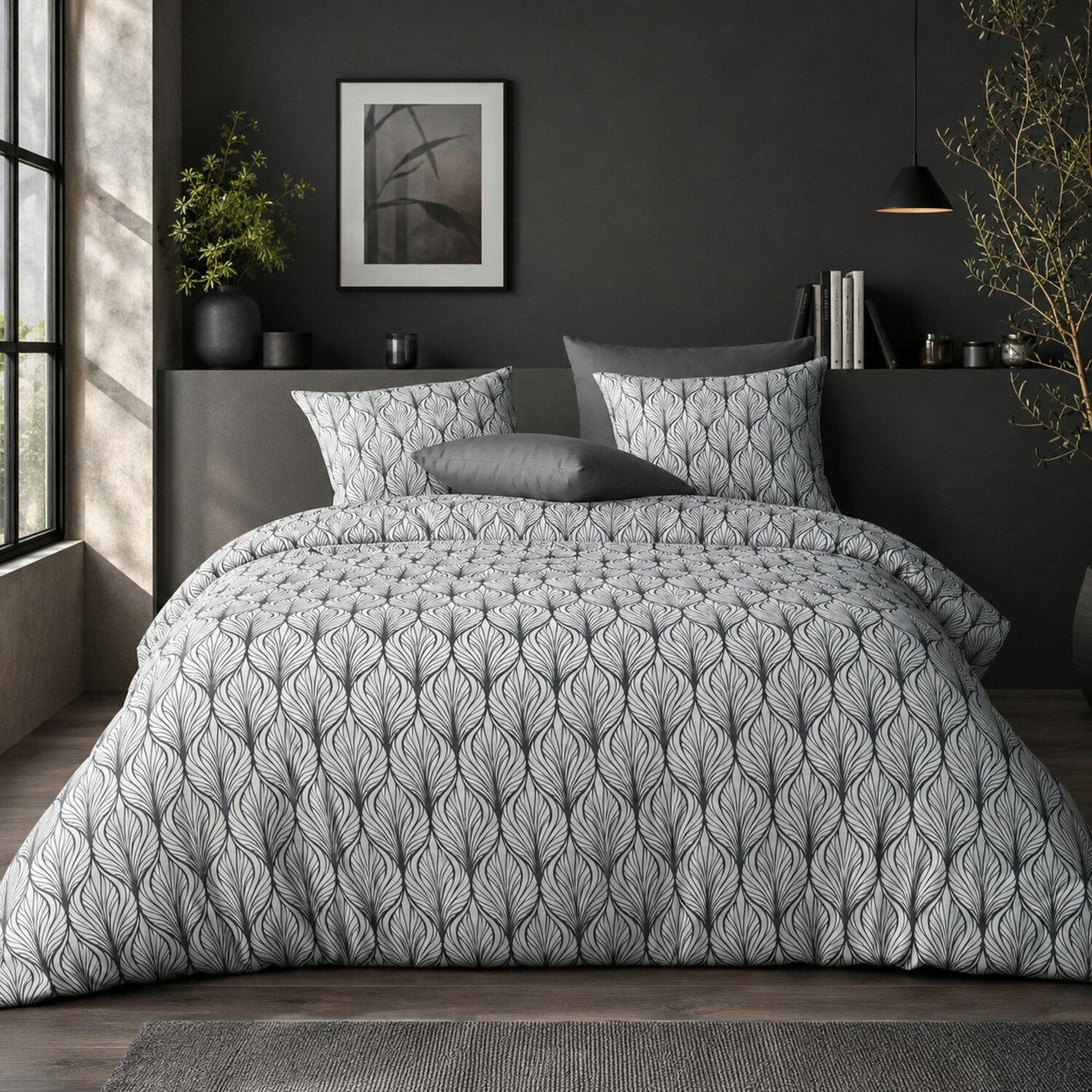 Voir la diapositive 1 : Home collection Parure housse de couette mucha