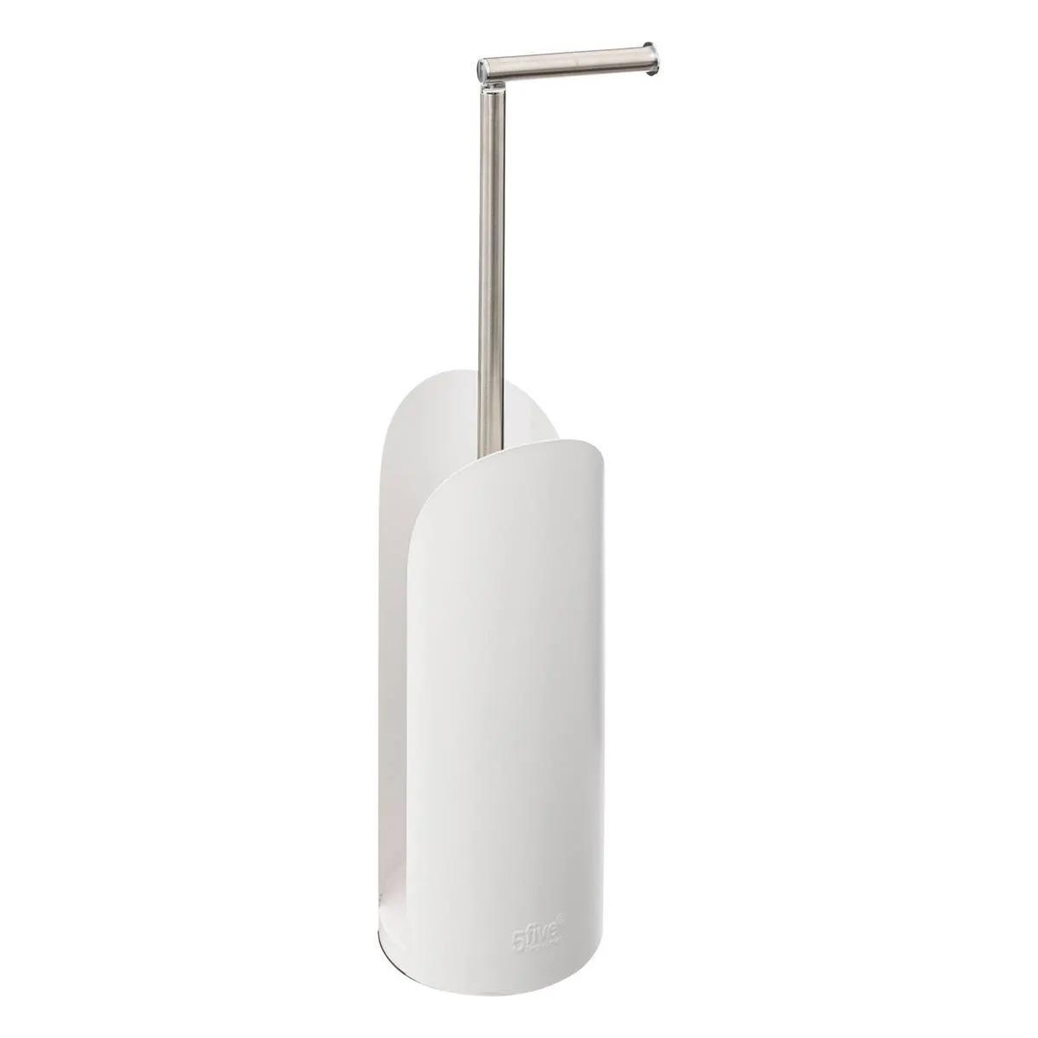 FIVE Dérouleur de papier toilette  flexible  60cm blanc