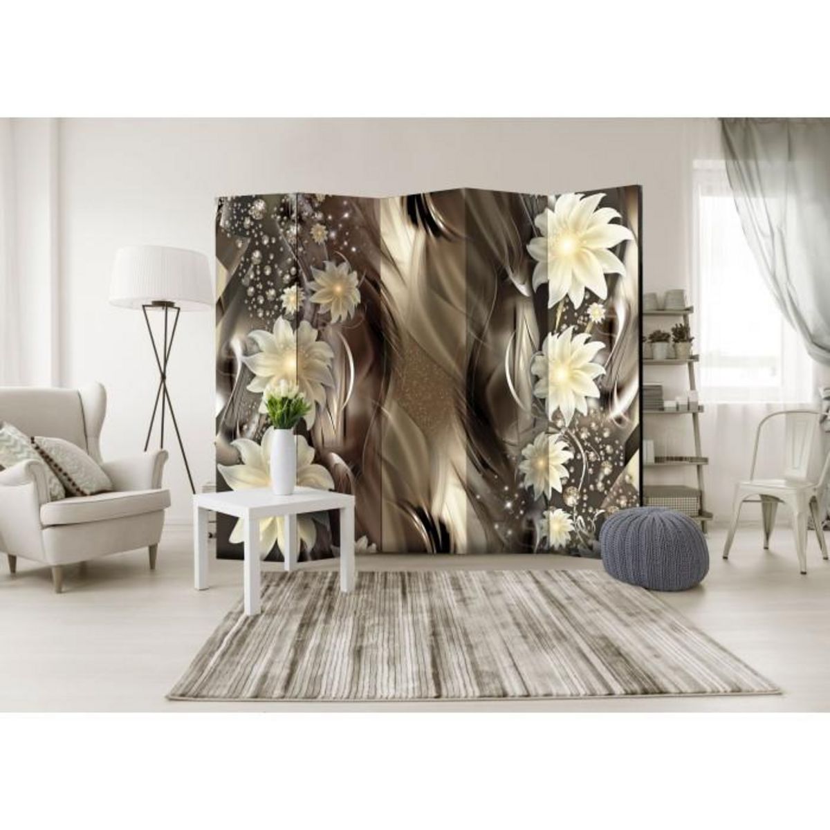 Paris Prix Paravent 5 Volets  Depths of Bronze  172x225cm