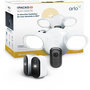 Voir la diapositive 1 : ARLO Caméra de surveillance 2 caméras Essential 3 2K + 1 floodlight