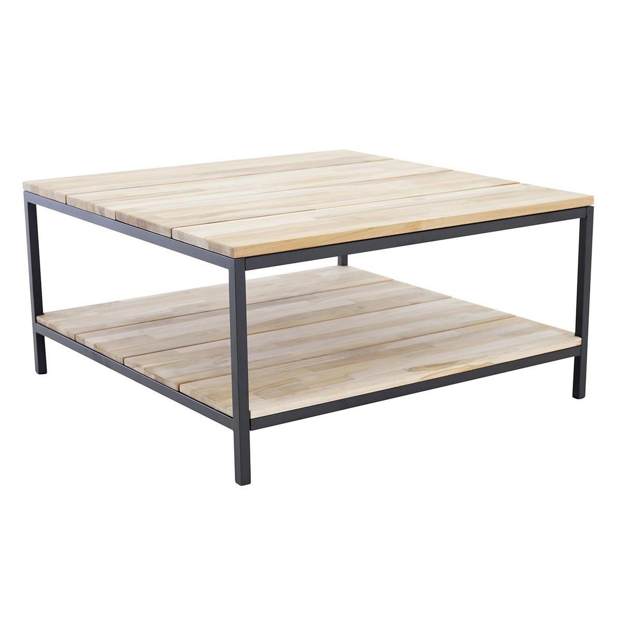 Paris Prix Table basse en teck  cirebon  80cm naturel