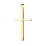 L'ATELIER D'AZUR Pendentif - Médaille Croix Or 18 Carats 750 Jaune - Chaine Offerte