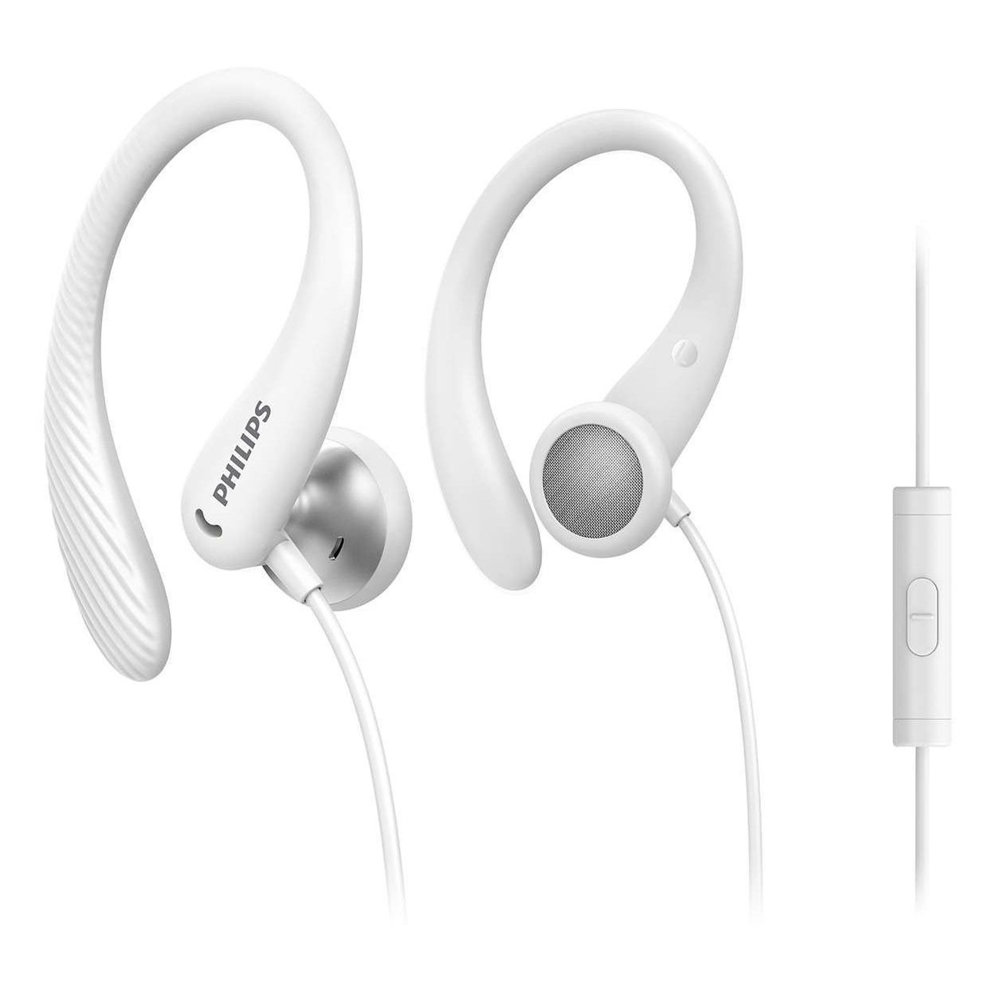 Voir la diapositive 2 : Écouteurs sport Philips blancs TAA1105WT/00