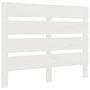 Voir la diapositive 2 : VIDAXL Tete de lit Blanc 75x3x80 cm Bois massif de pin