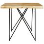 Voir la diapositive 3 : VIDAXL Table a manger 180x90x76 cm Bois de manguier massif