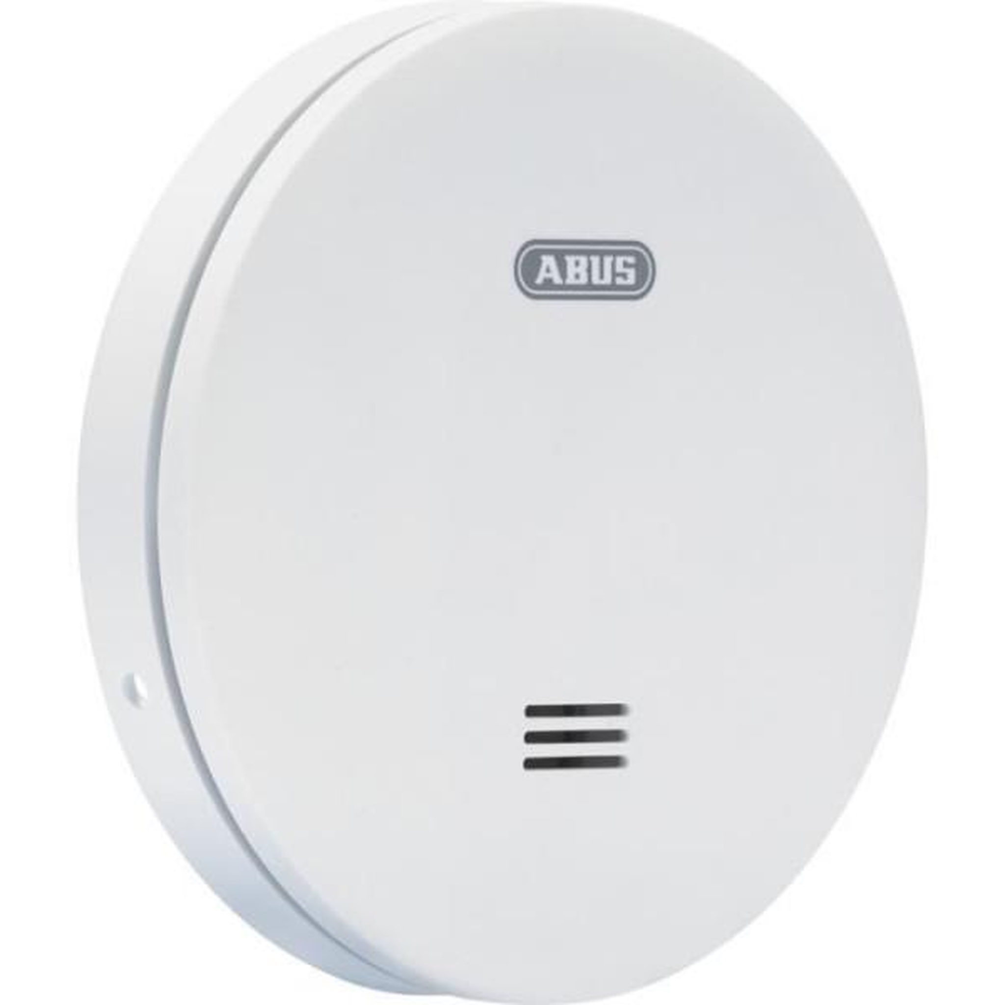 Voir la diapositive 3 : ABUS Détecteur de fumée - ABUS - RWM160 - Design ultraplat - Protection 40 m² - Alarme 85 dB - Pile lithium 10 ans