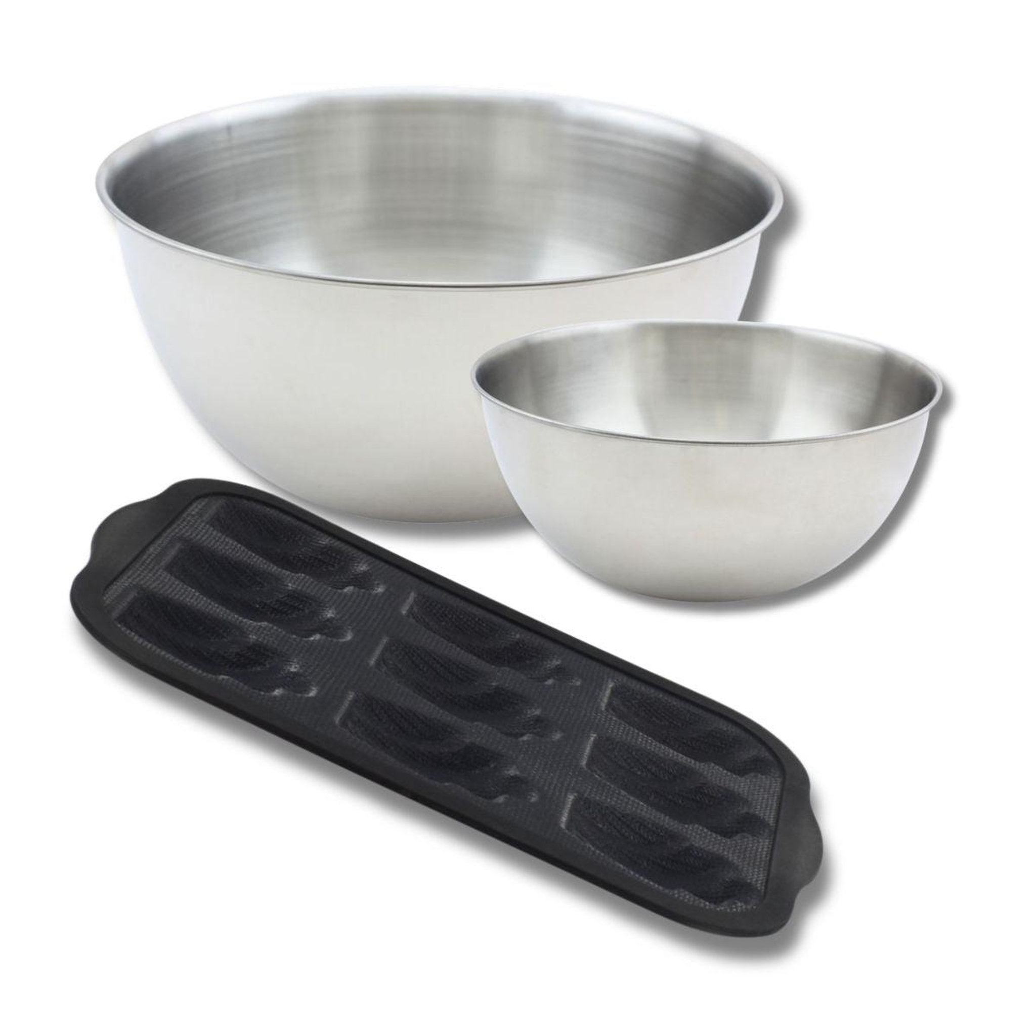 ZENKER Set de 4 ustensiles de pâtisserie moule à gâteaux 2 bols et spatule silicone fibre de verre silicone fibre de verre zenker  silicone fibre de verre