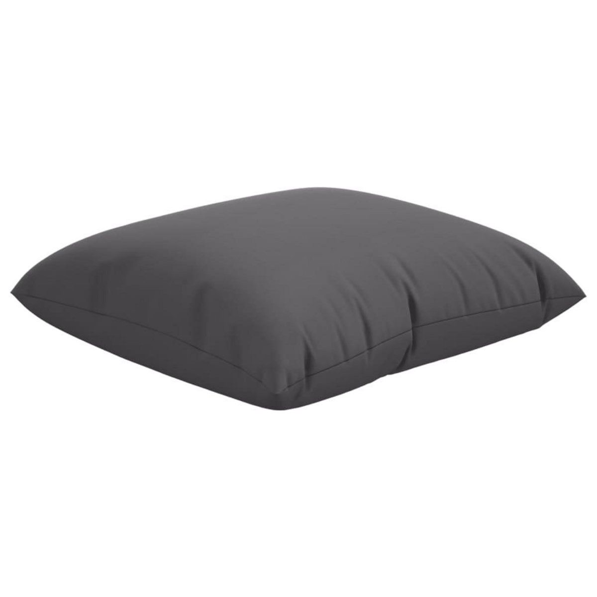 VIDAXL Coussins de canape lot de 4 anthracite 60x60 cm tissu