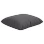 Voir la diapositive 5 : VIDAXL Coussins de canape lot de 4 anthracite 60x60 cm tissu
