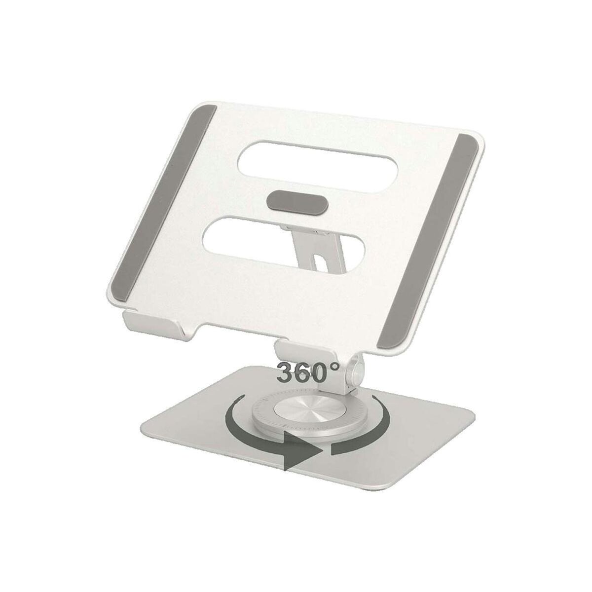 NEDIS Support de bureau universel Nedis TSTND210SI rotatif 360° en aluminium argent