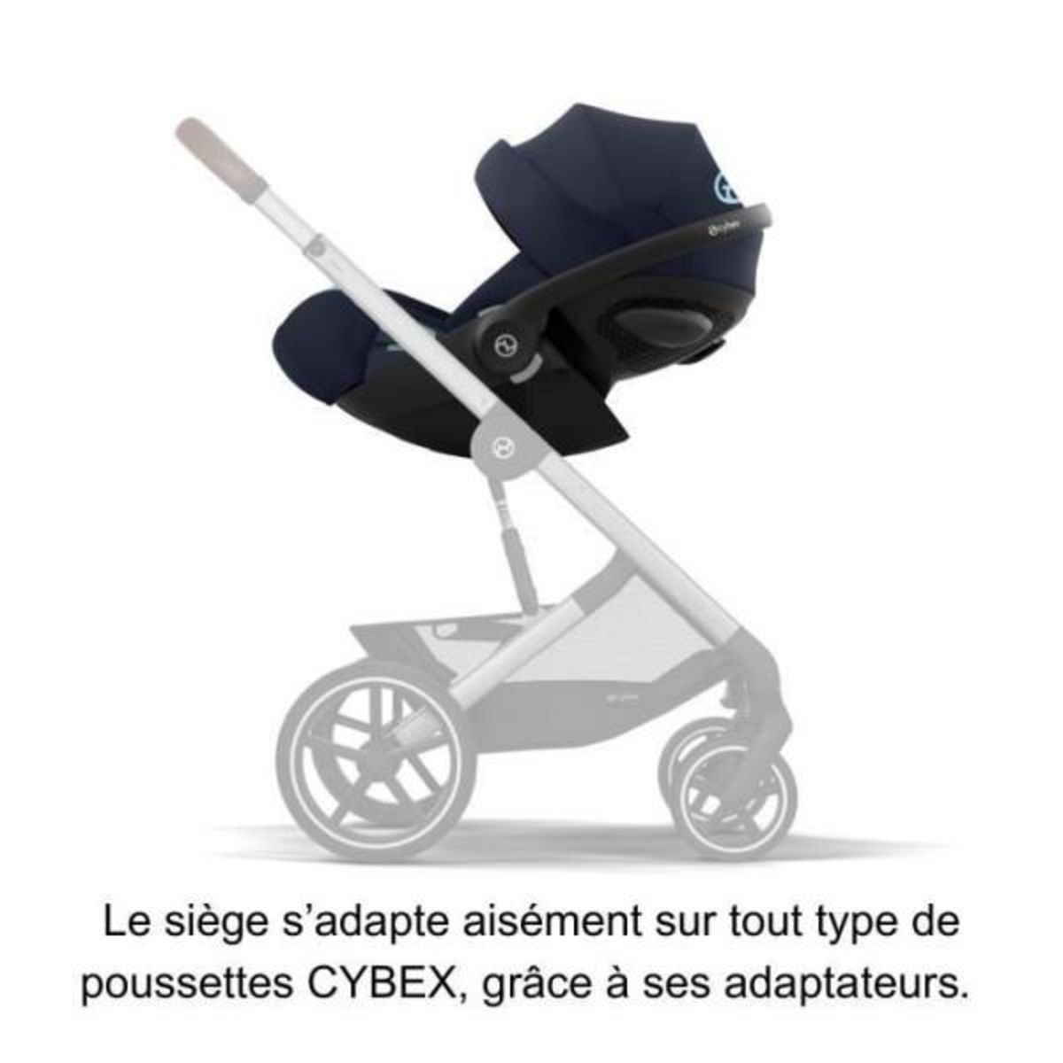 CYBEX Siege Auto  bébé Cloud G i-Size Plus - Ocean Blue - CYBEX