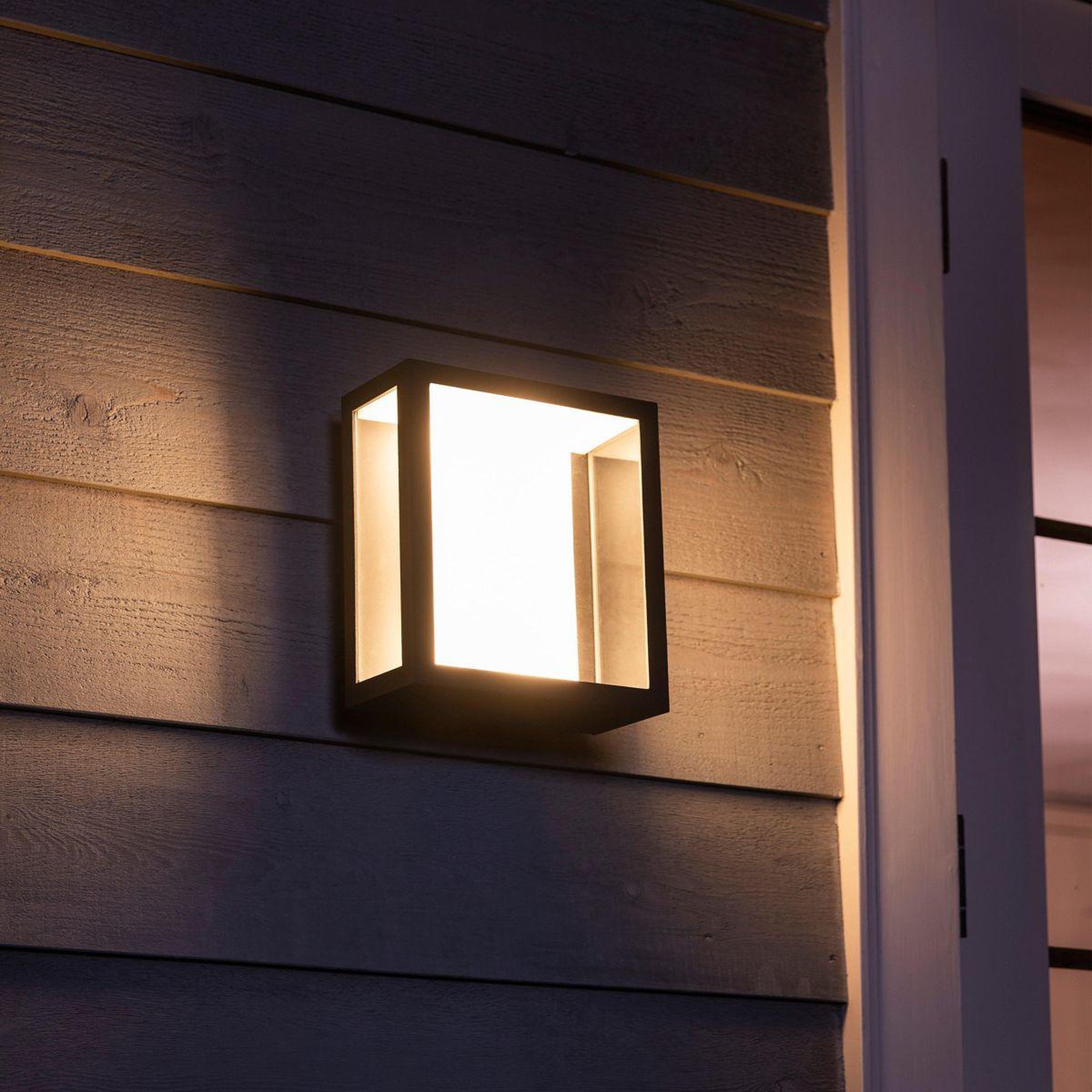 Voir la diapositive 5 : PHILIPS HUE Lampe connectée W&C IMPRESS Grand Modèle Noir Ext
