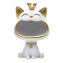 Voir la diapositive 2 : Paris Prix Vide-Poche Statue  Chat  25cm Blanc
