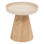 ATMOSPHERA Table d'Appoint Design  Hercyna  41cm Beige