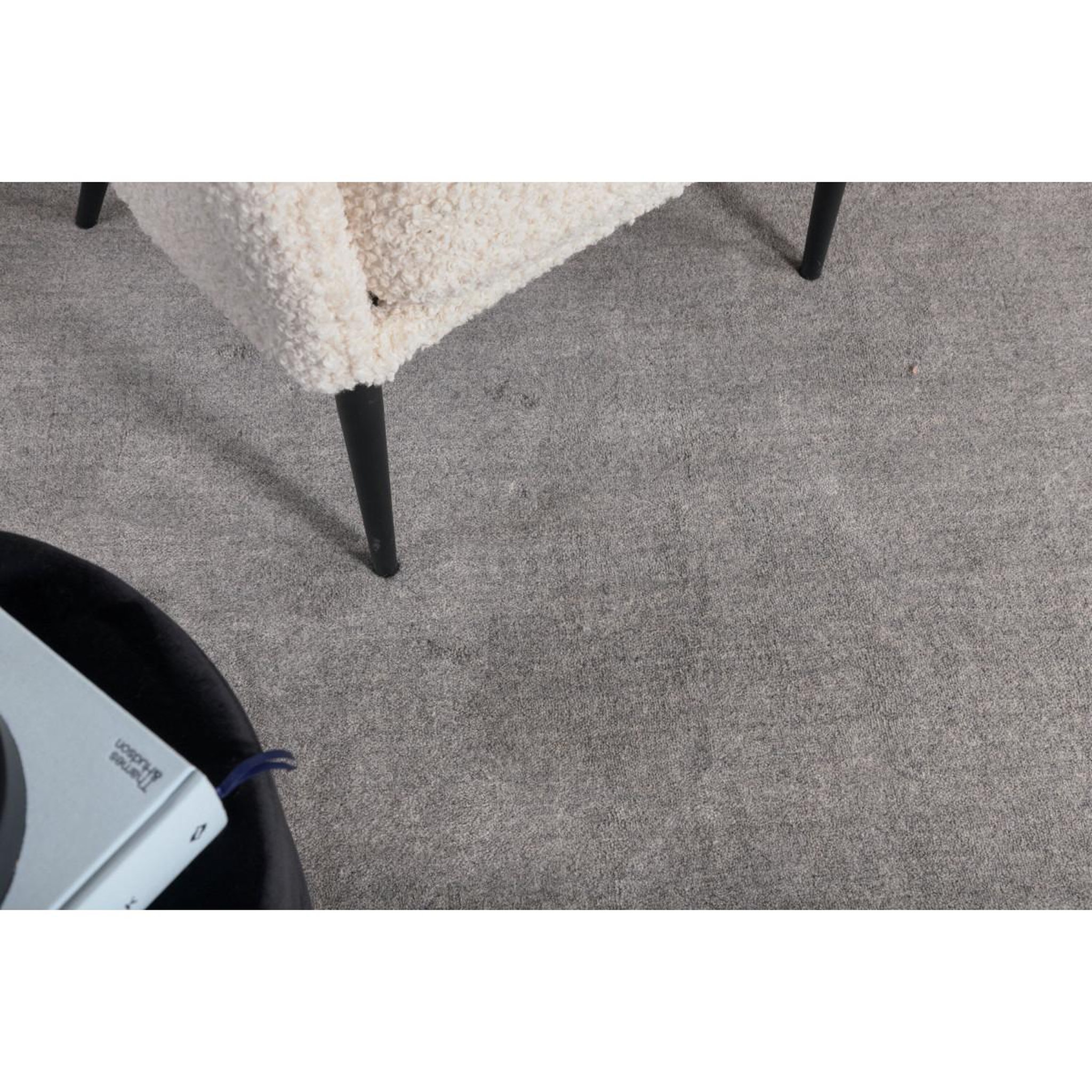 Voir la diapositive 6 : Paris Prix Tapis déco en laine  ulla  252x350cm gris clair